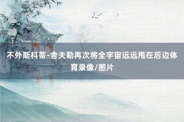 不外斯科蒂-舍夫勒再次将全宇宙远远甩在后边体育录像/图片