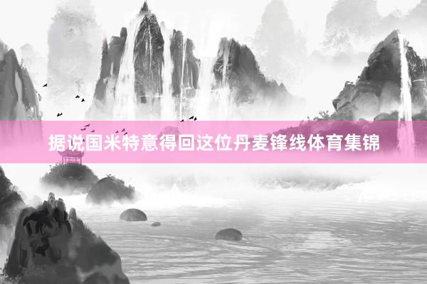 据说国米特意得回这位丹麦锋线体育集锦
