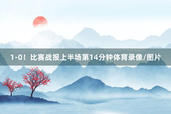 1-0！比赛战报上半场第14分钟体育录像/图片