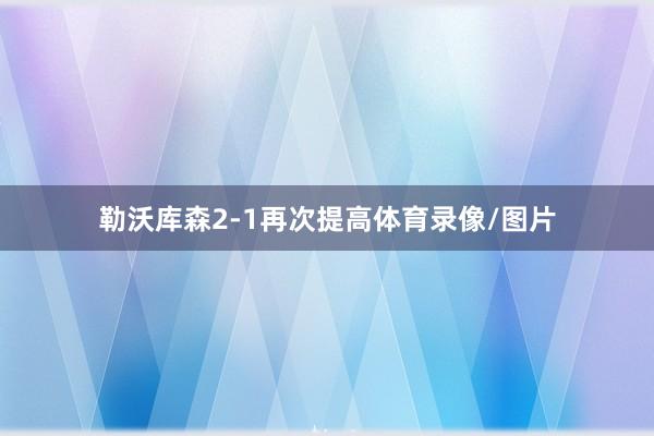 勒沃库森2-1再次提高体育录像/图片