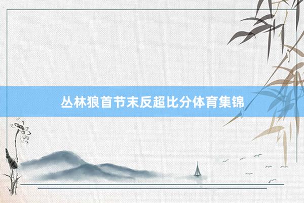 丛林狼首节末反超比分体育集锦