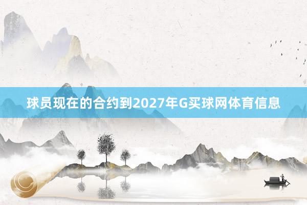 球员现在的合约到2027年G买球网体育信息